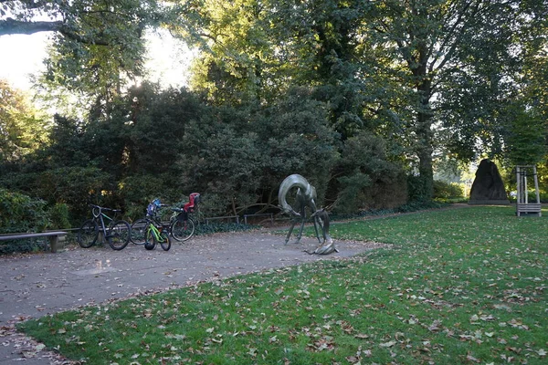 Hans Detlev Hennig Two Giraffes 1977 Schlossinsel Berlim Alemanha — Fotografia de Stock