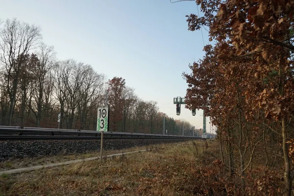 Železniční Doprava Berlíně Německo — Stock fotografie