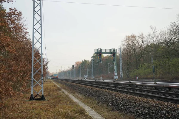 Rail Transport Berlin Germany — Fotografia de Stock