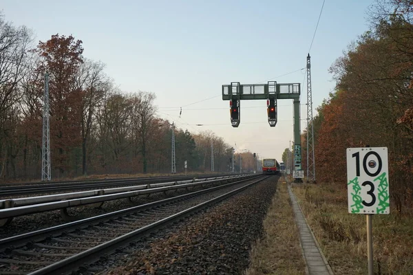 Rail Transport Berlin Germany — 스톡 사진