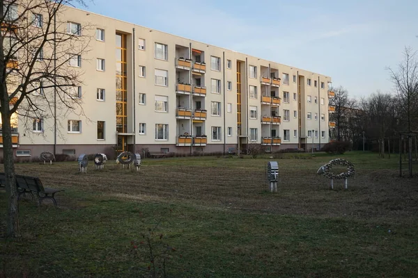 Decorative Aluminum Sheep Meadow Recreation Area Berliners December Berlin Germany — Stockfoto