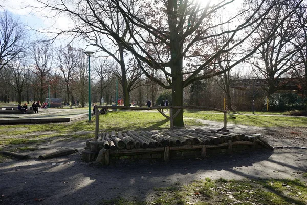 Parque Infantil Fez Parque Lazer Wuhlheide 12459 Berlim Alemanha — Fotografia de Stock