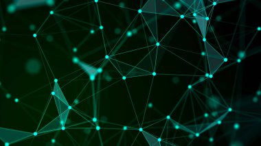 Ağ bağlantısı veri yapısı. Bilgi teknolojisi. Büyük veri görselleştirmesi. Üç Boyut