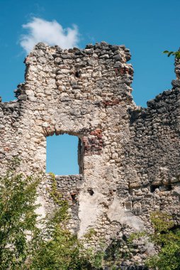 Hırvatistan 'ın Samobor kentindeki antik kentin kalıntıları.