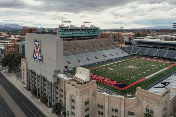 Stadion Uniwersytetu Arizony w Tucson, AZ — Zdjęcie stockowe