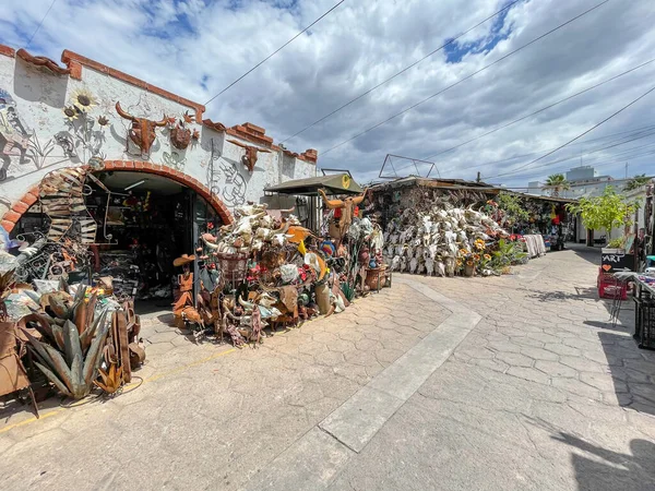 Nogales Mexico July 2022 Hispanic Vendors Shops Businesses Sell Traditional — Stock Photo, Image