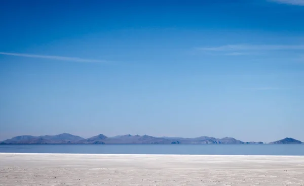 Great Salt Lake Utah United States Blue Summer Day —  Fotos de Stock