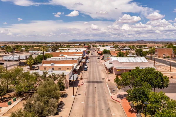 Juillet 2022 Florence Arizona Usa Main Street Dans Centre Ville — Photo