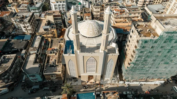 Luftaufnahme Der Msulim Moschee Dares Salaam — Stockfoto