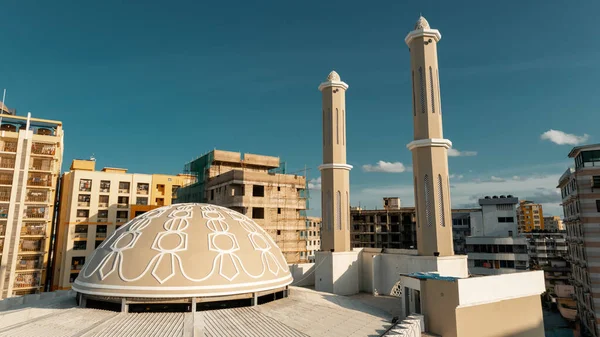Вид Воздуха Мечеть Мсулим Дар Саламе — стоковое фото