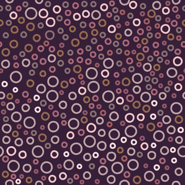Seamless Pattern Dots Hand Drawn Vector Illustration Flat Color Design — Stockvector