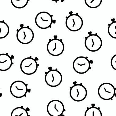 Zaman Dışı Düzen. Zaman simgeleriyle vektörsüz kalıp veya arkaplan