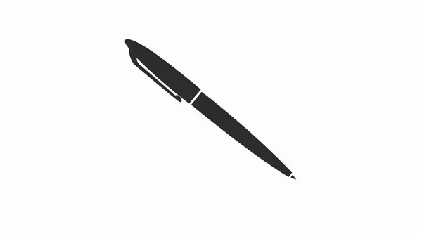 Pen Icon Vector Isolated Editable Illustration Pen — Stock Vector