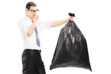 erkek kapanış burun, çöpleri