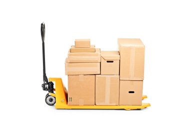 çatal palet kamyon stacker kutuları