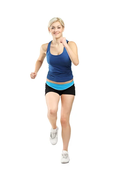 Female runner — Stock Photo, Image