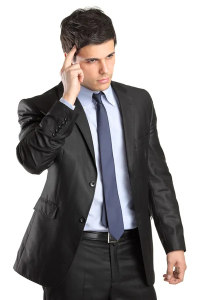 Handsome thoughtful businessman — Stock Photo, Image