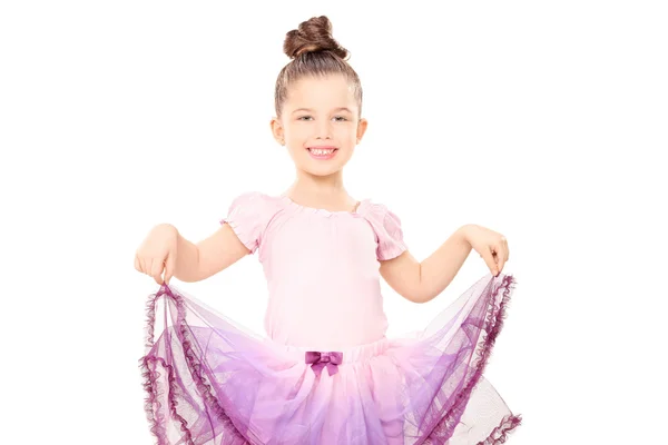 Mädchen verkleidet sich wie Ballerina — Stockfoto