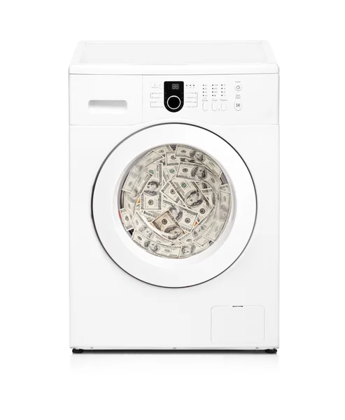 Dinero concepto de lavandería —  Fotos de Stock