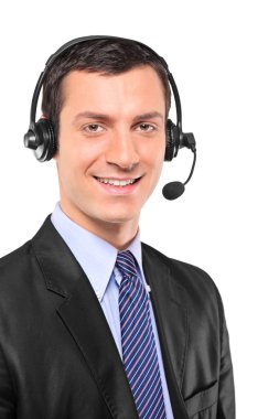 erkek müşteri hizmeti işleci