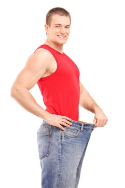 adam eski kot pantolon
