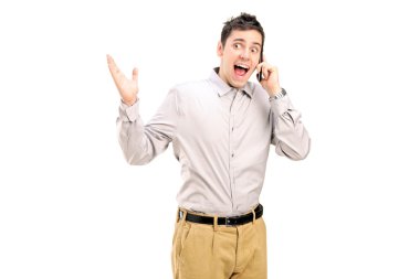 Telefonda Konuşan Adam