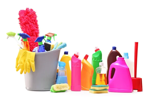 Cleaning supplies — Stock Photo, Image