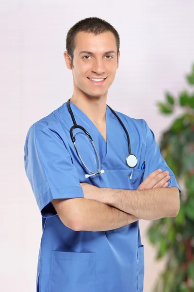 Smiling healthcare professional — Stock Photo, Image