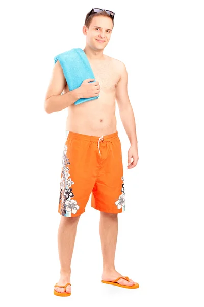 Male in bathing clothes — Stock Photo, Image