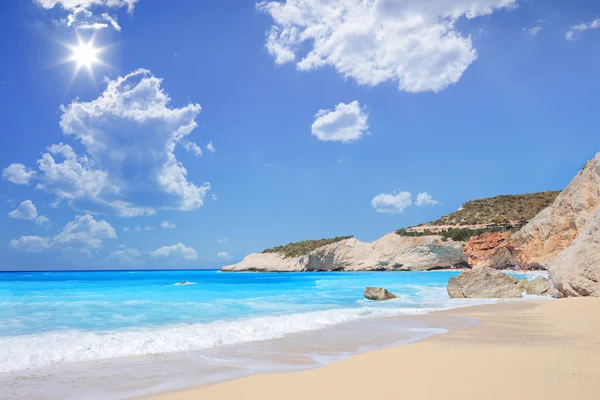 Porto Katsiki Beach — Stock Fotó