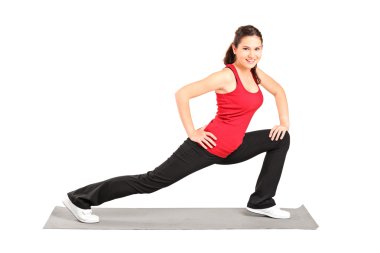 Pilates Egzersiz atlet