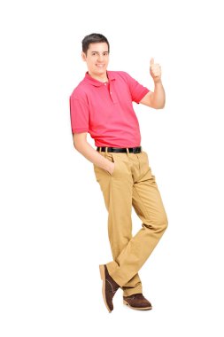 adam baş parmak pes