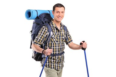 Polonyalılar hiking ile uzun yürüyüşe çıkan kimse