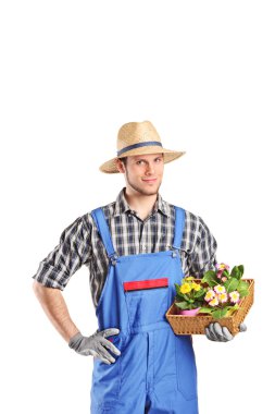 Bahçıvan holding sepet çiçekli