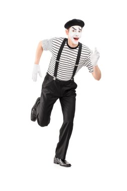 çalışan MIME sanatçı