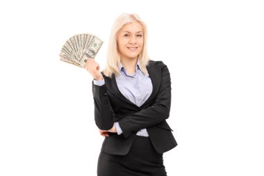 iş kadını holding para 