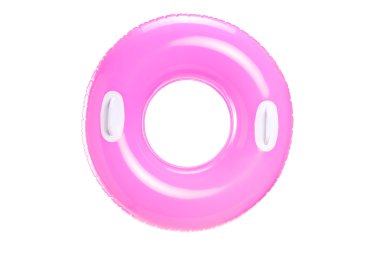 Pink swimming ring clipart