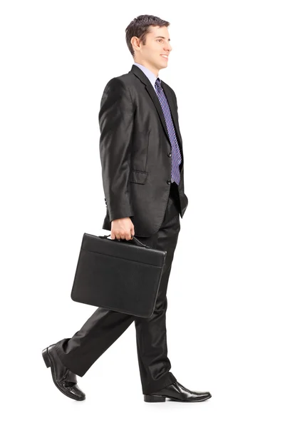 Businessman walking — Stock Photo, Image