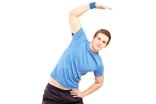 Young man exercising — Stock Photo, Image
