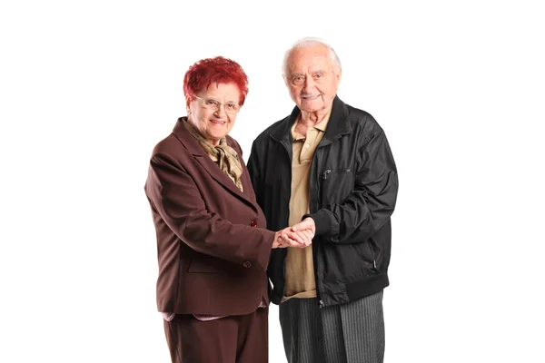 Heureux couple aîné — Photo