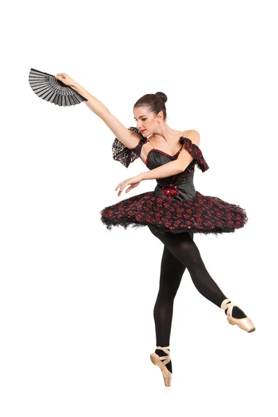 Ballerina danser poseren — Stockfoto