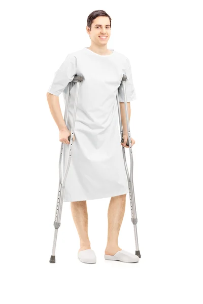 Lächelnder männlicher Patient — Stockfoto