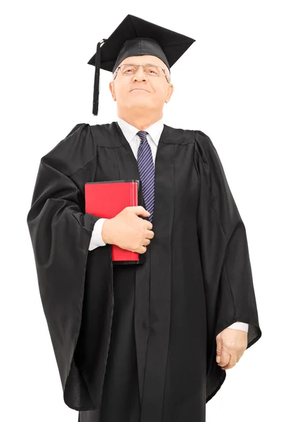 College professor holding books — Stock Photo, Image