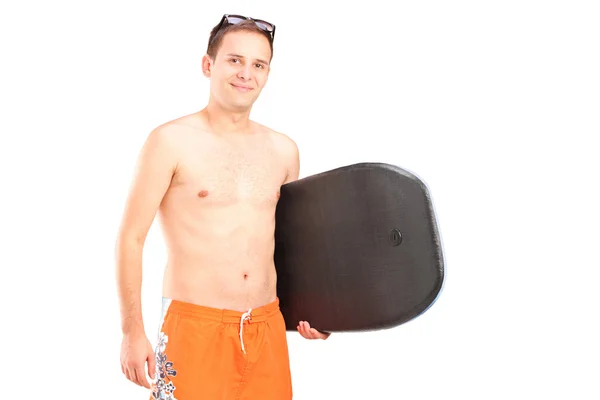 男性サーファーのサーフボードを — ストック写真