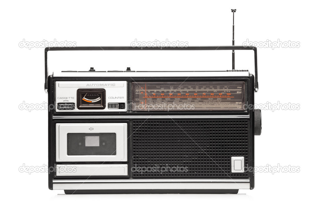 Retro styled radio