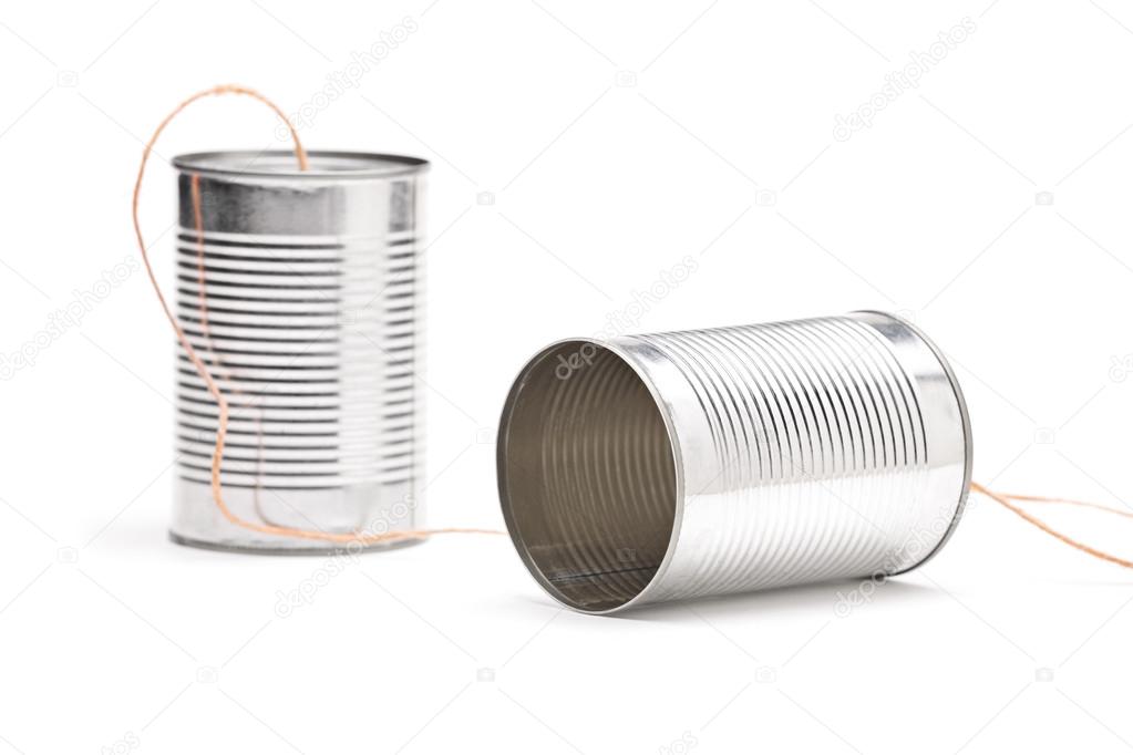 Tin can phone