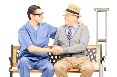 beyefendi ve rahatlatıcı profesyonel sağlık