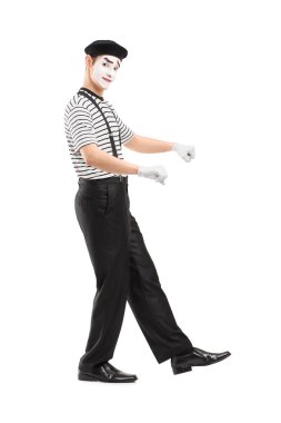 performans erkek MIME sanatçı