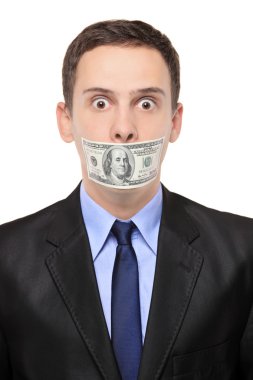 100 dolarlık banknot olan adam