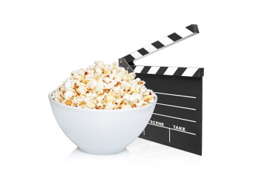 açık film alkış ve patlamış mısır
